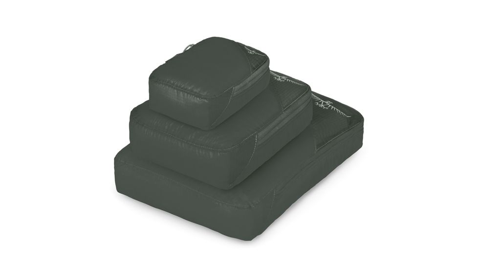 Osprey Ultra Light Packing Cube Set, Shadow Grey, One Size 10001284