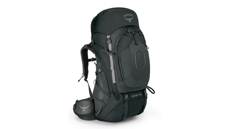 Osprey Xenith 75 Pack w/Daypack, Tektite Grey, Large 10001307