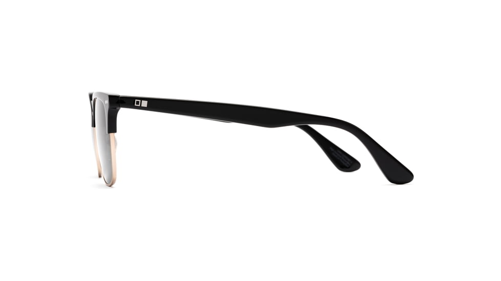 OTIS 100 CLUB Sunglasses, Black/Brushed Gold/Grey Polar, 51.5-20-148, 125-2001P