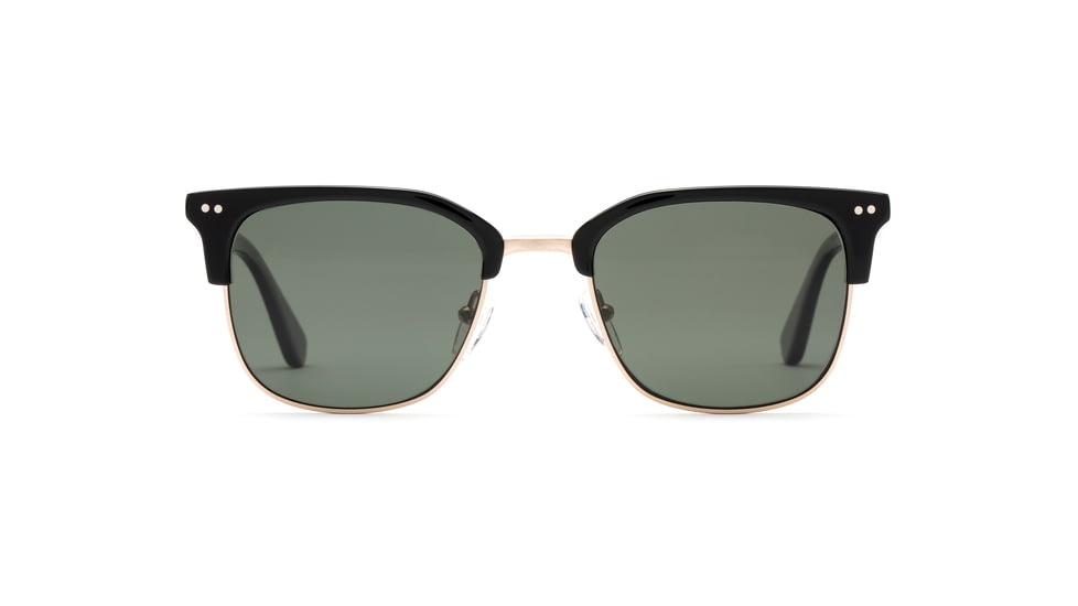 OTIS 100 CLUB Sunglasses, Black/Brushed Gold/Grey Polar, 51.5-20-148, 125-2001P