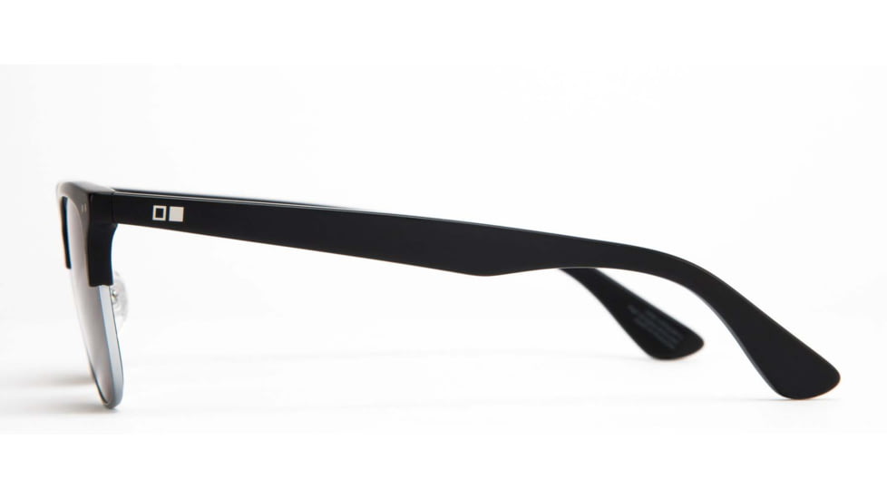OTIS 100 CLUB Sunglasses, Matte Black/Brushed Gunmetal/Grey Polar, 51.5-20-148, 125-1901P