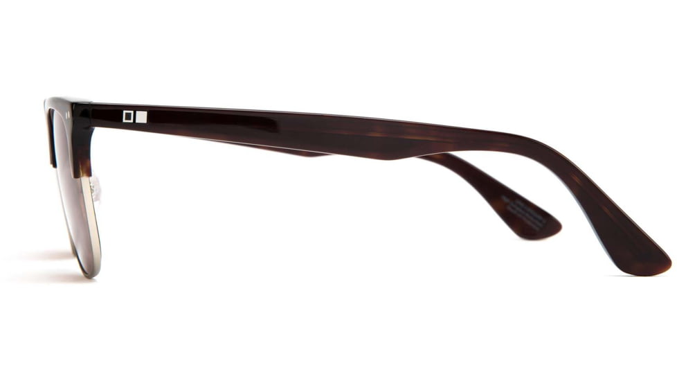 OTIS 100 CLUB Sunglasses, Sasa Brown/Brushed Gunmetal/Brown Polar, 51.5-20-148, 125-1902P