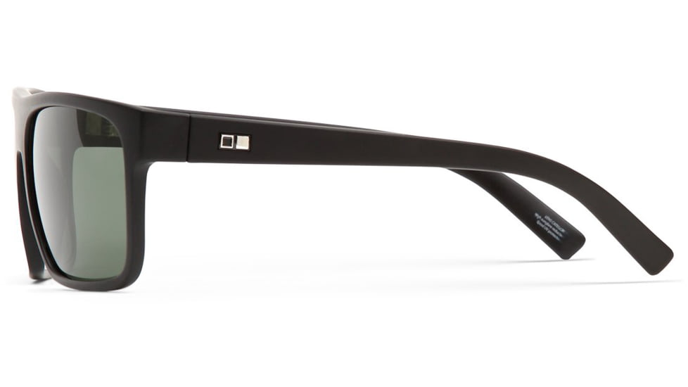 OTIS AFTER DARK Sunglasses - Mens, Matte Black/L.I.T Polar Grey, 59-15-135, 15-1804LL