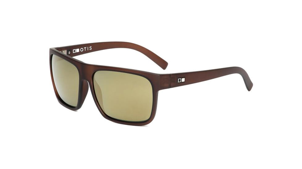 OTIS AFTER DARK Sunglasses - Mens, Matte Espresso/Mirror Bronze Polar, 59-15-135, 15-2101P