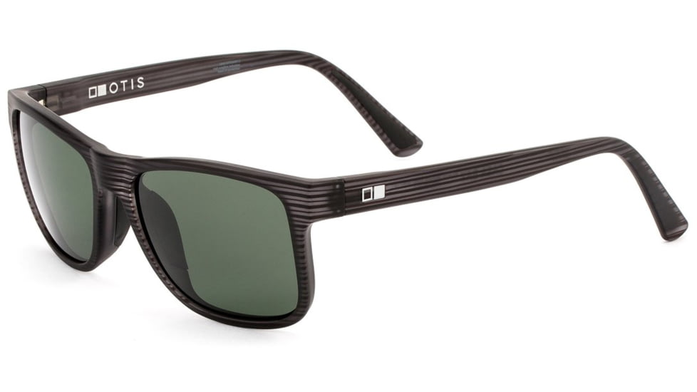 OTIS CASA BAY Sunglasses, Black Woodland Matte/Grey Polar, 55 - 17 - 145, 30-1801P