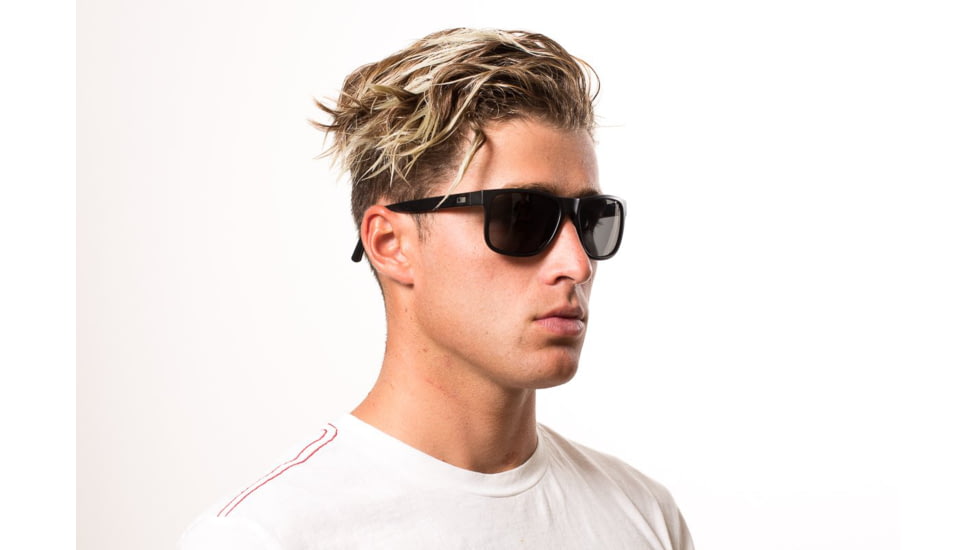 OTIS CASA BAY Sunglasses, Black Woodland Matte/Grey Polar, 55 - 17 - 145, 30-1801P