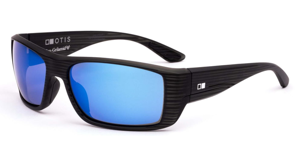 OTIS Coastin Slim Sunglasses - Mens, Black Woodland Matte Frame/Blue Polarized Lens, 162-2202LL
