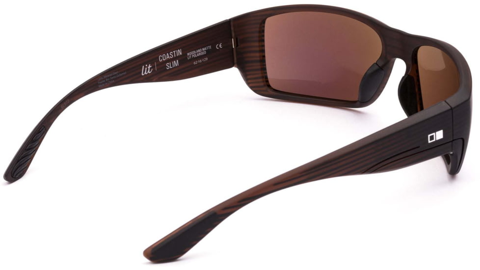 OTIS Coastin Slim Sunglasses - Mens, Wooland Matte Frame/Green Polarized Lens, 162-2203LL