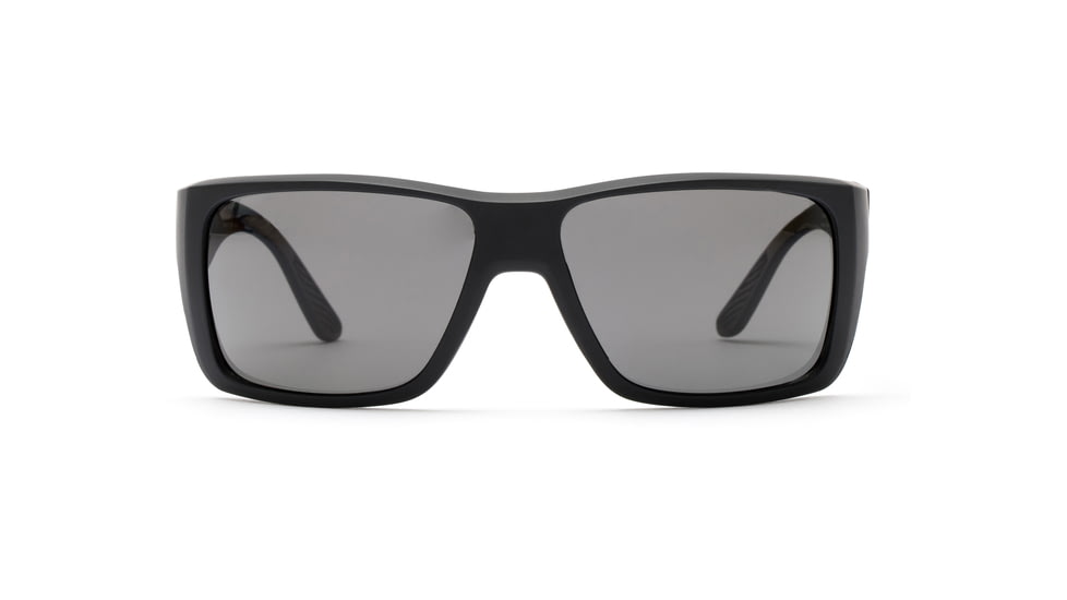 OTIS COASTIN Sunglasses - Mens, Matte Black/L.I.T Polar Grey, 61-16-129, 139-2001LL