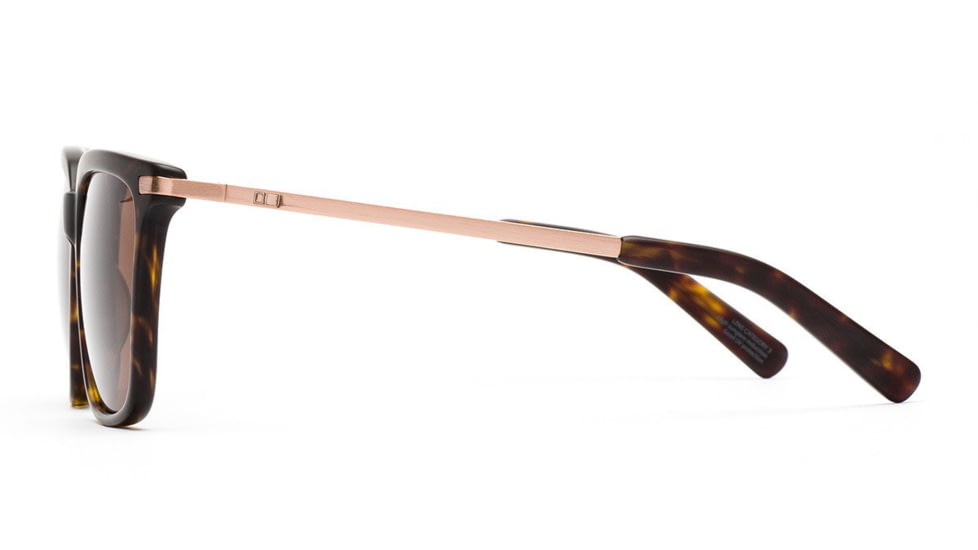 OTIS CROSSROADS Sunglasses, Matte Dark Tort/Brown Polar, 55-17-140, 19-1802P