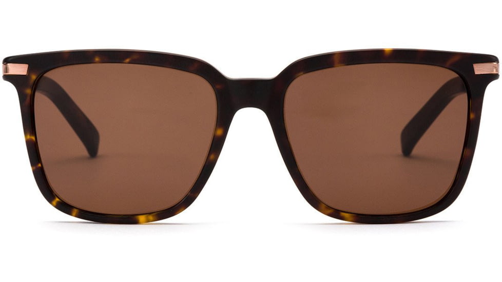 OTIS CROSSROADS Sunglasses, Matte Dark Tort/Brown Polar, 55-17-140, 19-1802P