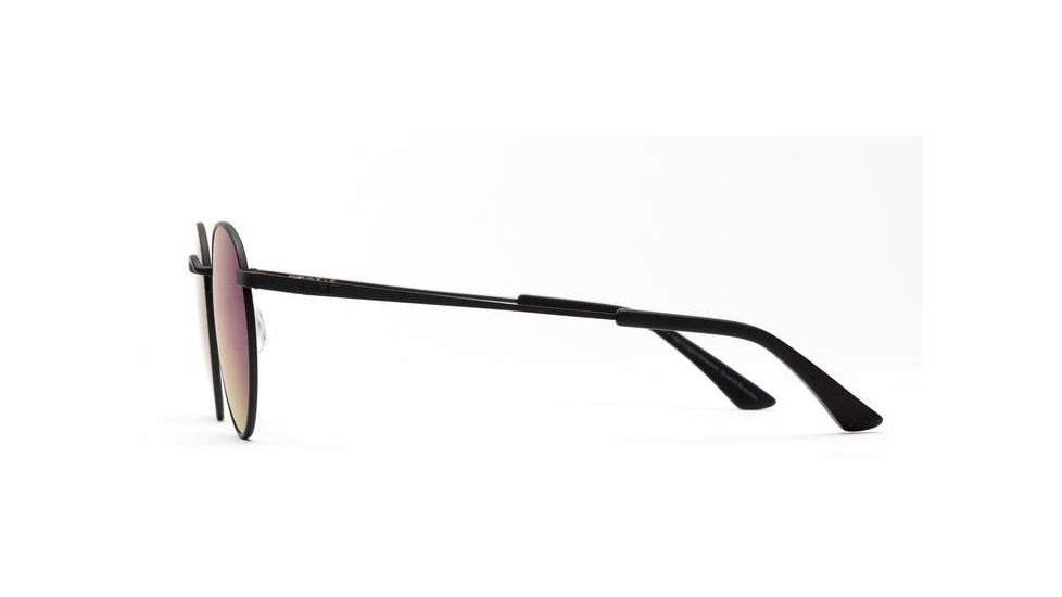 OTIS FLINT REFLECT Sunglasses, Matte Black/Flash Mirror Violet, 51-21-140, 134-2003
