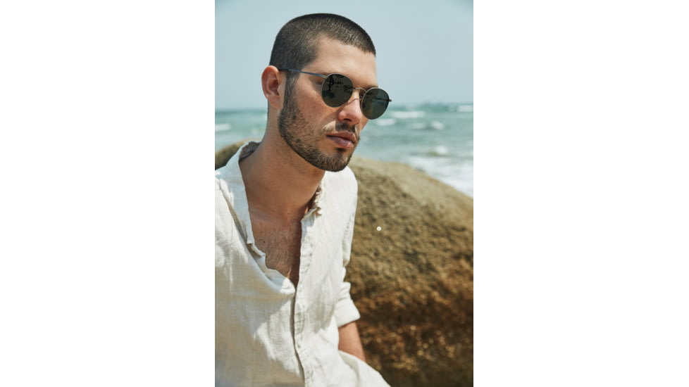 OTIS FLINT REFLECT Sunglasses, Matte Black/Flash Mirror Violet, 51-21-140, 134-2003