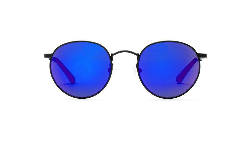 OTIS FLINT REFLECT Sunglasses, Matte Black/Flash Mirror Violet, 51-21-140, 134-2003