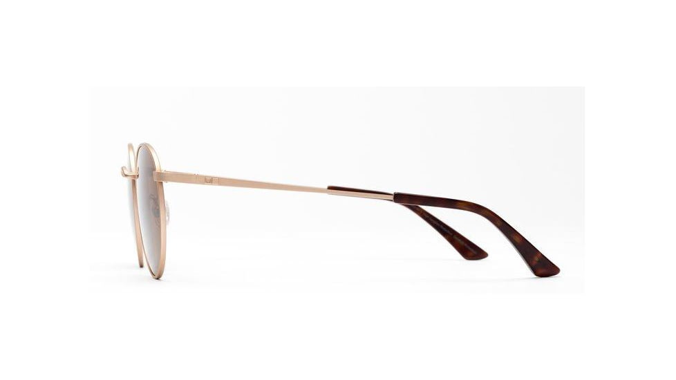 OTIS FLINT Sunglasses, Brushed Gold/Brown Polar, 51-21-140, 134-2002P