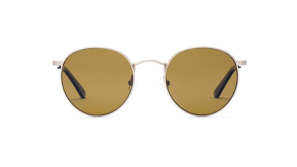 OTIS FLINT Sunglasses, Brushed Gold/Brown Polar, 51-21-140, 134-2002P