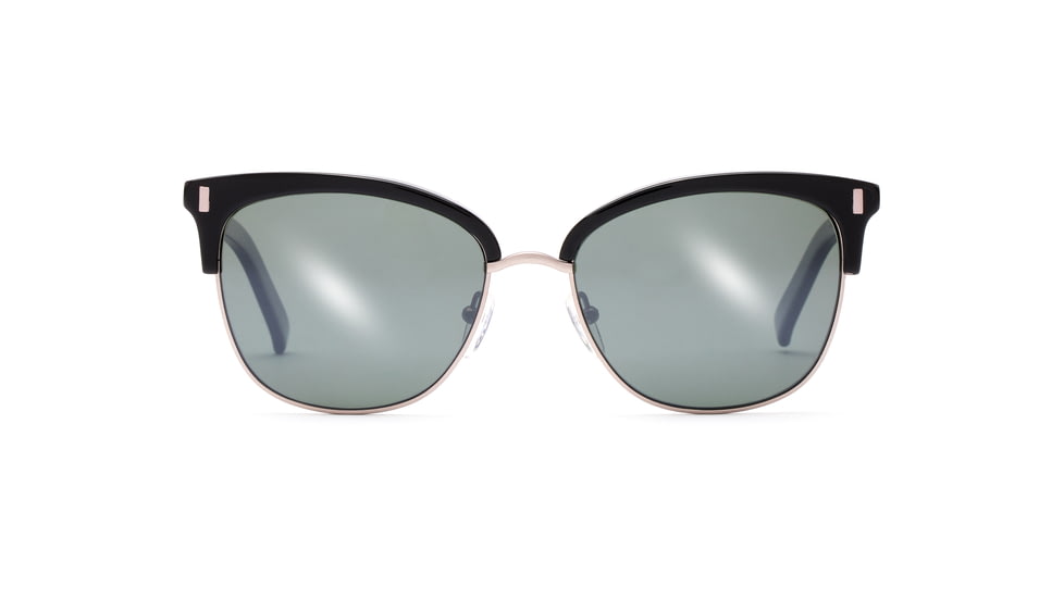 OTIS LITTLE LIES Sunglasses - Womens, Black/Flash Mirror Grey Polar, 56-17-140, 20-2001P