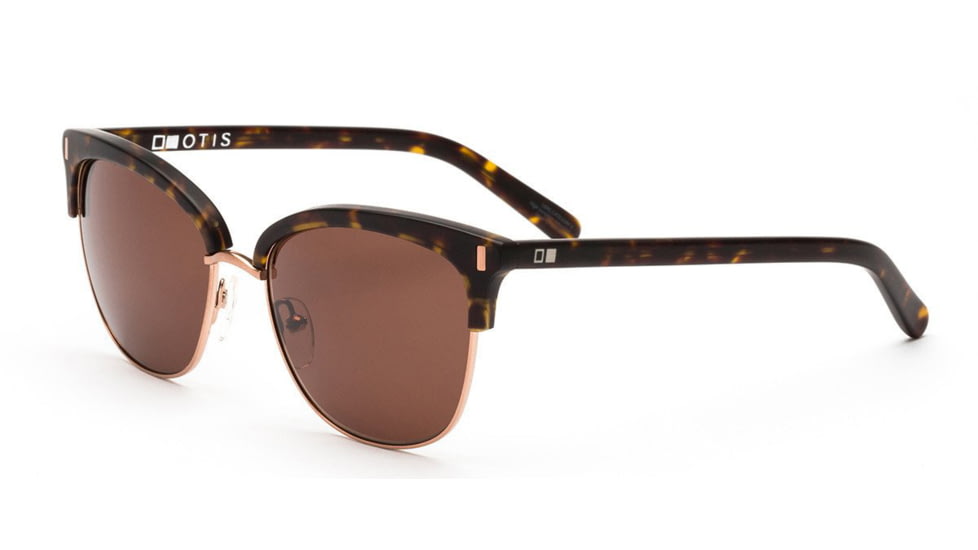 OTIS LITTLE LIES Sunglasses - Womens, Matte Dark Tort/Brown Polar, 56-17-140, 20-1801P