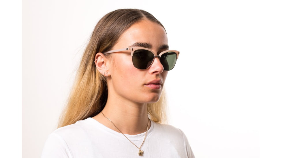 OTIS LITTLE LIES Sunglasses - Womens, Matte Pink Sea Glass/Grey, 56-17-140, 20-1802