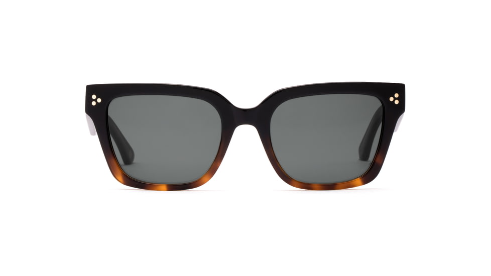 OTIS OSKA Sunglasses, Black Dark Havana/Grey Polar, 54-21-145, 132-2003P-IC