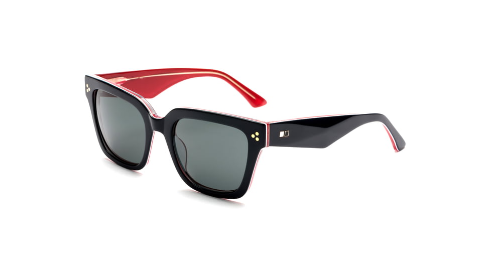 OTIS OSKA Sunglasses, Navy Crystal Red/Smokey Blue, 54-21-145, 132-2002