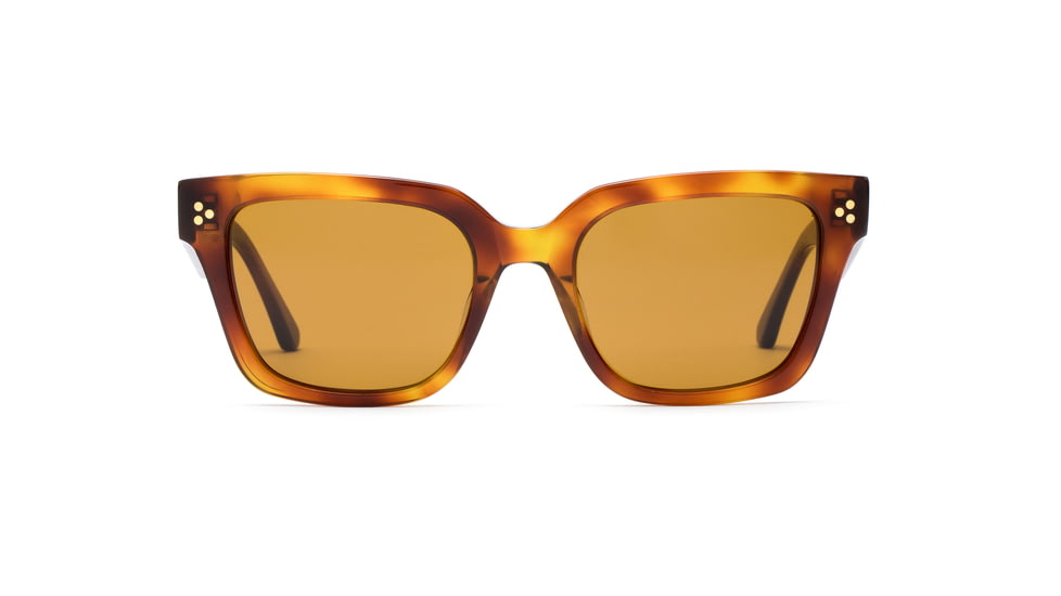 OTIS OSKA Sunglasses, Trans Tortoise Haze/Brown Polar, 54-21-145, 132-2001P