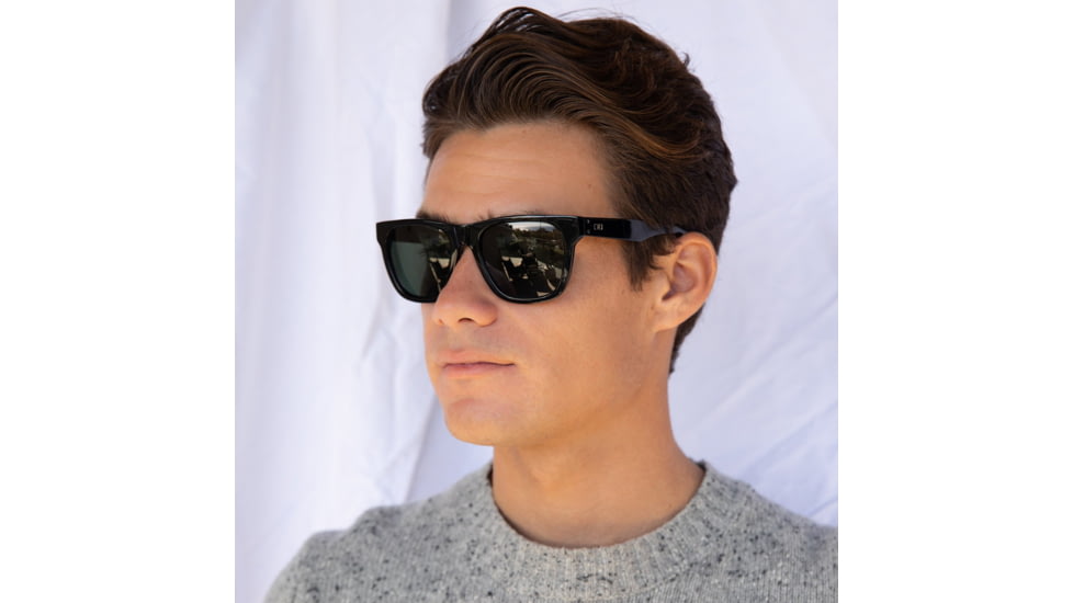 OTIS PANORAMA Sunglasses, Eco Black/Grey Polar, 54-19-140, 145-2101P