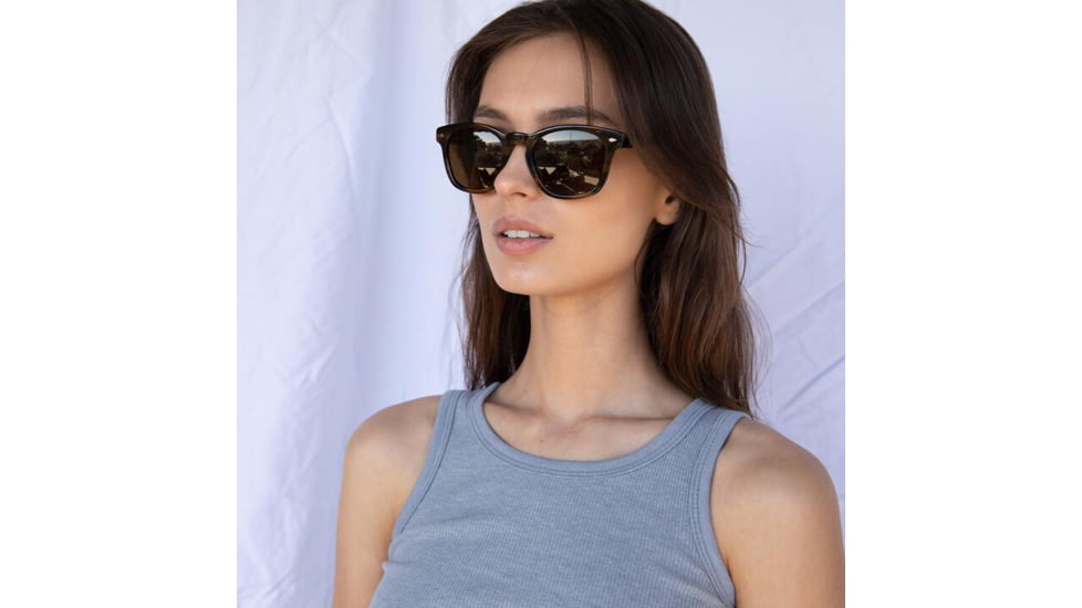 OTIS SUMMER OF 67 Sunglasses, Eco Hornwood/Brown Polar, 50-21.5-145, 142-2102P