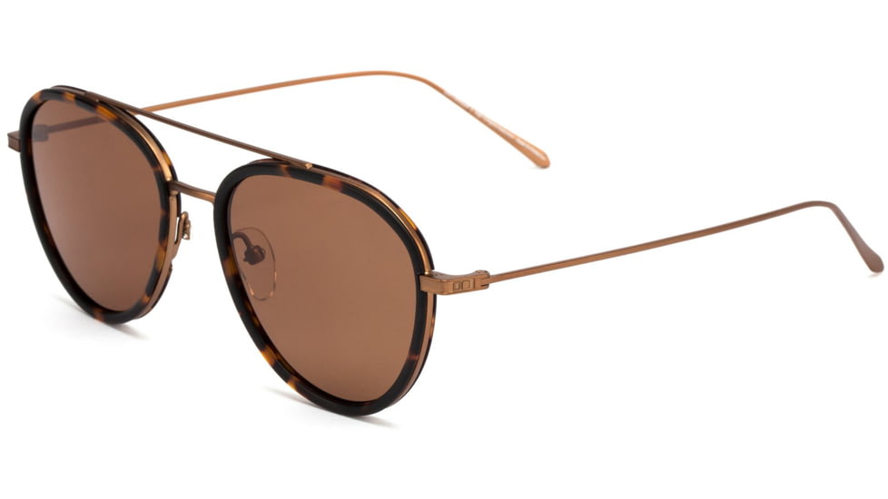 OTIS TEMPLIN Sunglasses, Matte Havana Tort/Brown Polar, 53-18-145, 121-1902P