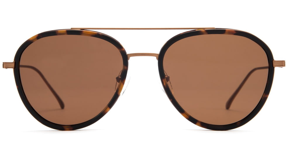 OTIS TEMPLIN Sunglasses, Matte Havana Tort/Brown Polar, 53-18-145, 121-1902P