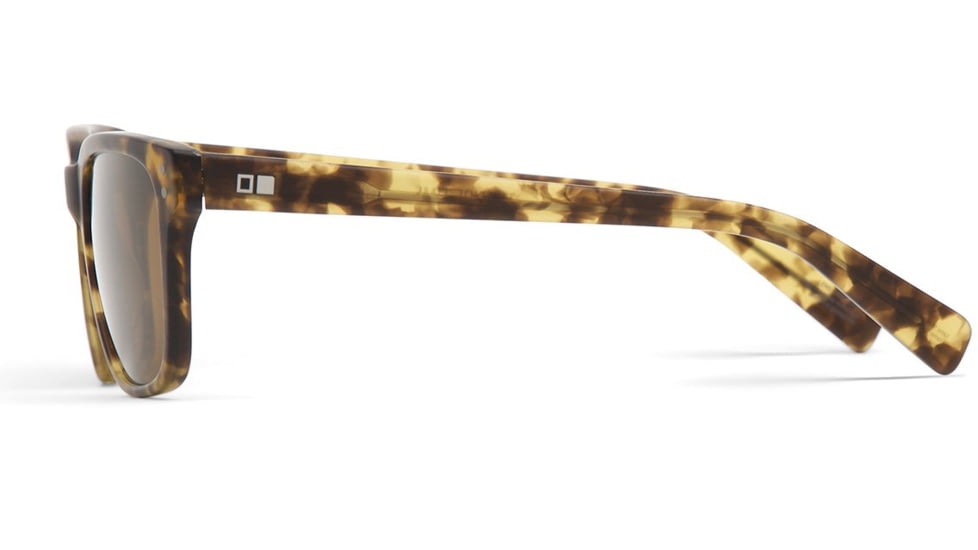 OTIS TEST OF TIME Sunglasses, Matte Amber Tort/Brown Polar, 53-18-140, 92-1702P