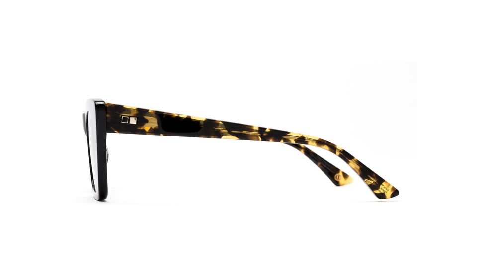 OTIS VIXEN Sunglasses - Womens, Black Dark Tort/Grey Polar, 53-19-145, 131-2002P-IC