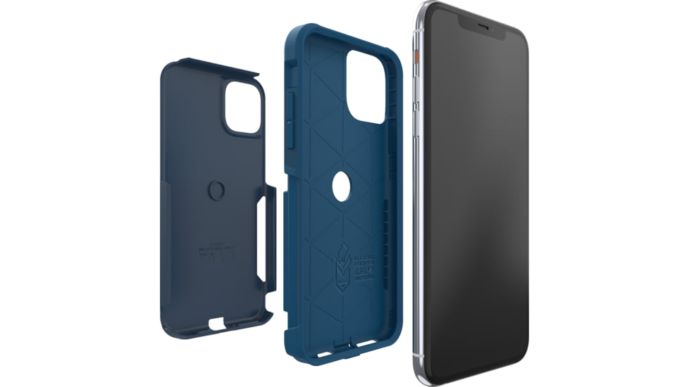 OtterBox Apple Commuter Iphone 11 Pro max, Blazer Blue/Stormy Seas Blue, 77-62588