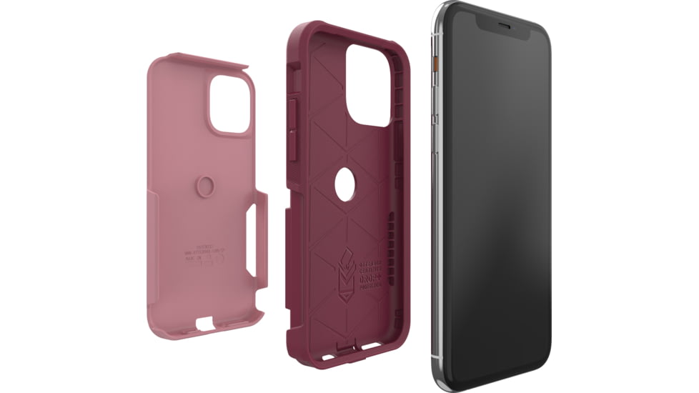 OtterBox Apple Commuter Iphone 11 Pro, Rosemarine Pink/Red Plum, 77-62527