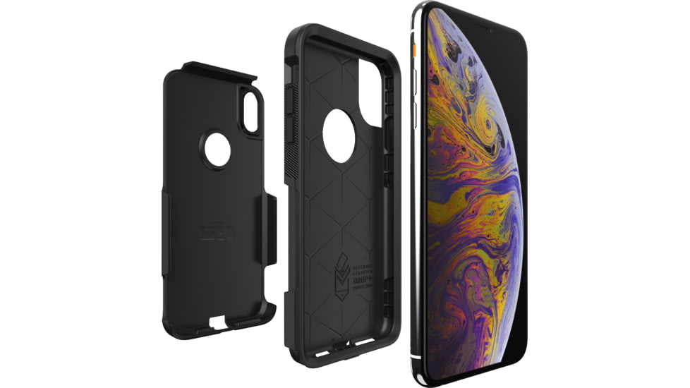 OtterBox Apple Commuter Iphone Xs Max, Black/Black, 77-60012