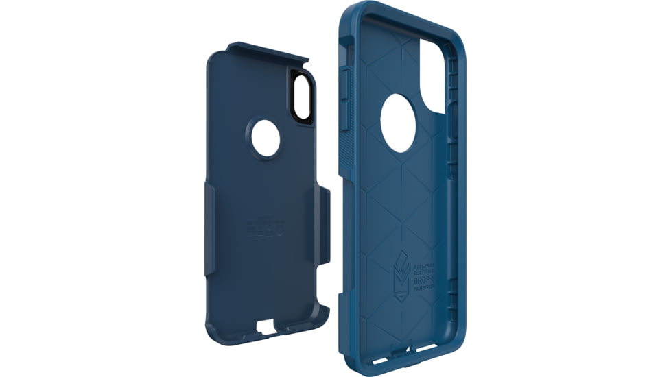OtterBox Apple Commuter Iphone Xs Max, Blazer Blue/Stormy Seas Blue, 77-60013