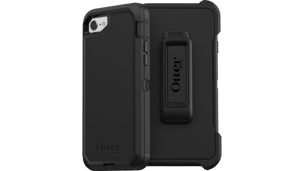 OtterBox Apple Defender Iphone 8/7/Se 2Nd Gen, Black/Black, 77-56603