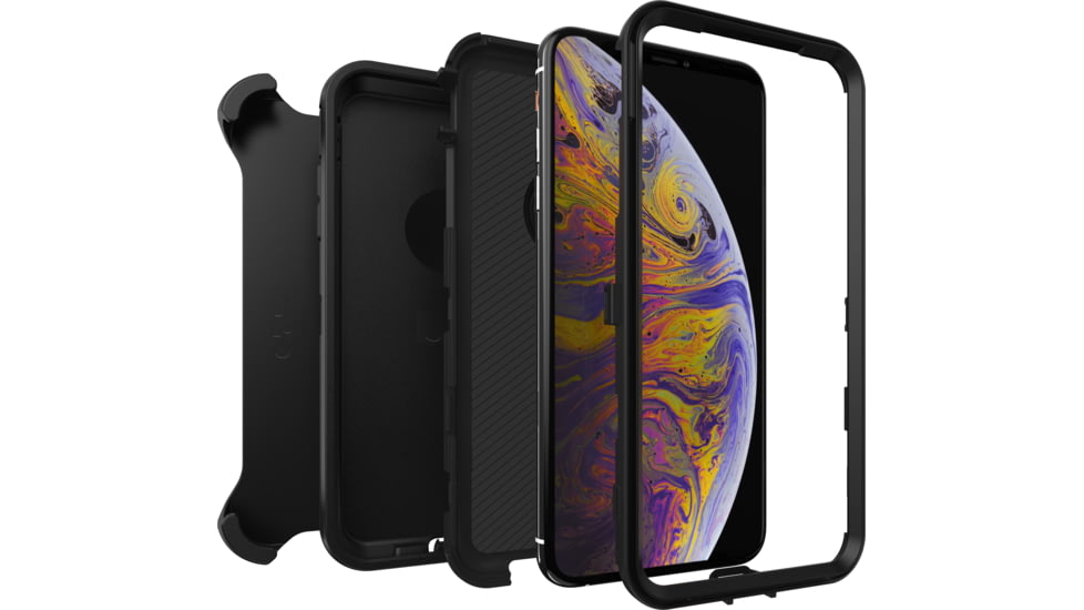 OtterBox Apple Defender Iphone Xs Max, Black/Black, 77-59971