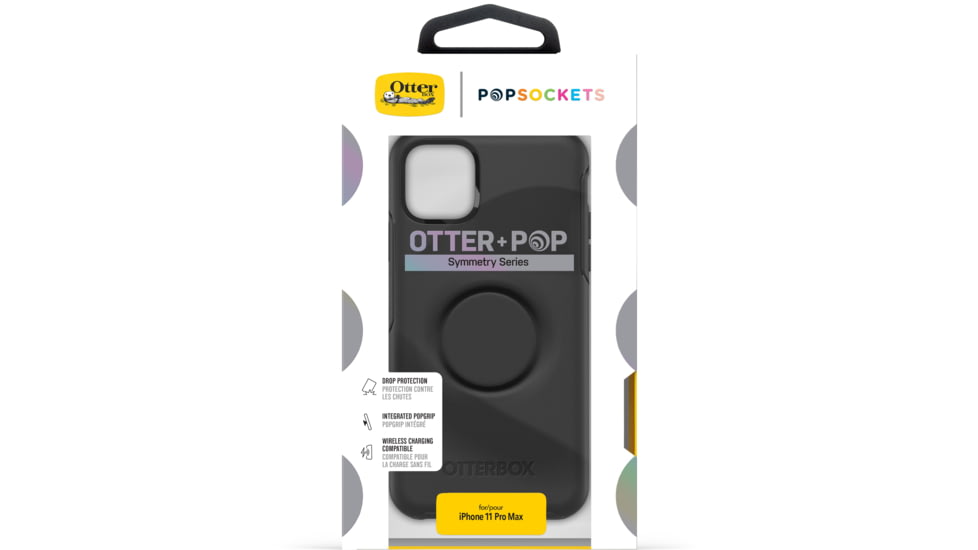 OtterBox Apple Otter + Pop Symmetry Iphone 11 Pro max, Black/Black, 77-62631