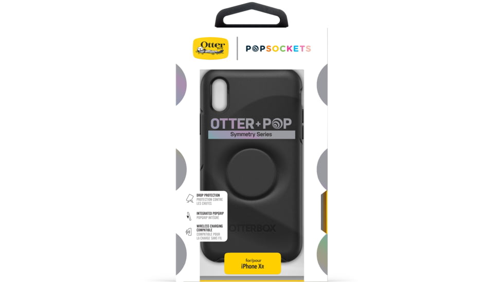 OtterBox Apple Otter + Pop Symmetry Iphone xr, Black/Black, 77-61721