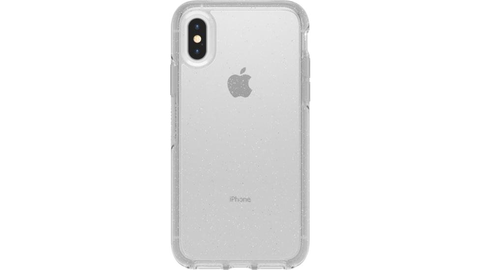 OtterBox Apple Symmetry Clear Iphone X/Xs, Silver Flake/Clear, 77-59584