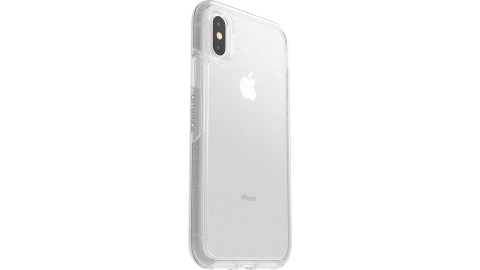 OtterBox Apple Symmetry Clear Iphone X/Xs, Silver Flake/Clear, 77-59584