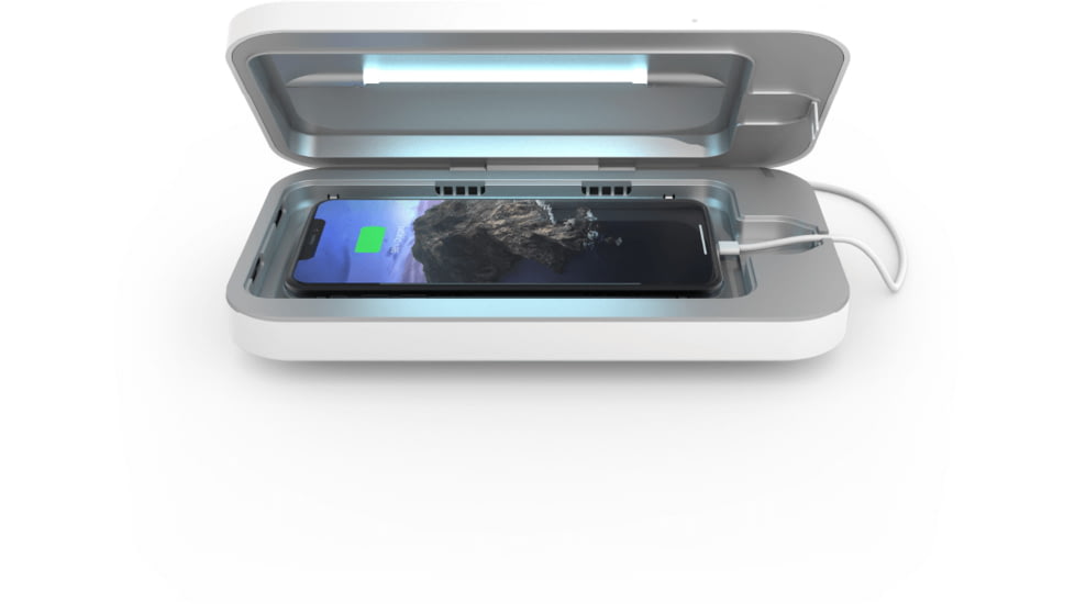 OtterBox Phonesoap 3 Uv Sanitizer/Charger, White/White, 78-80083