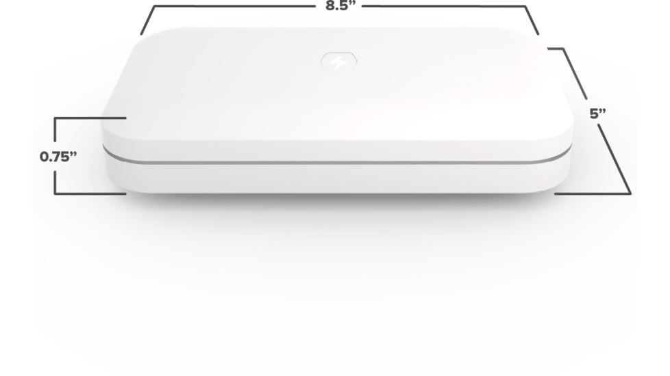 OtterBox Phonesoap 3 Uv Sanitizer/Charger, White/White, 78-80083