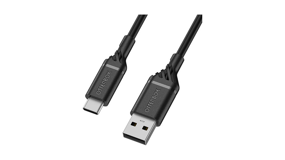 OtterBox USB-C to USB-A Cable 3m, Black/Black, 78-52538