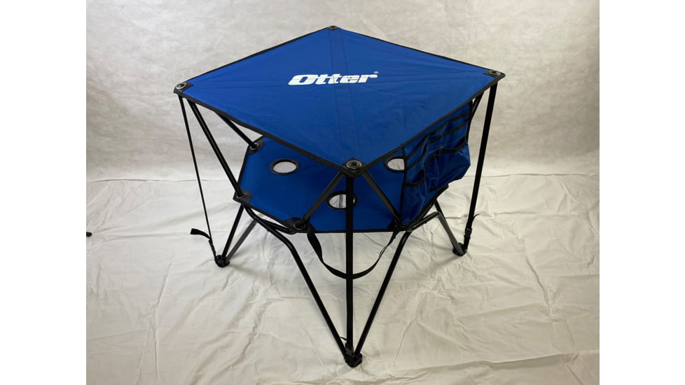 Otter Deluxe Double Decker Table, Folding, Cupholders Carrying Bag, 201622