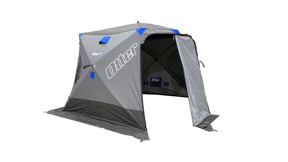 Otter VORTEX PRO Lodge Thermal Hub, Full Door, Ice-Lock Anchors, Propane ports, Rod Holders, 139"x138" 48lbs, 201625