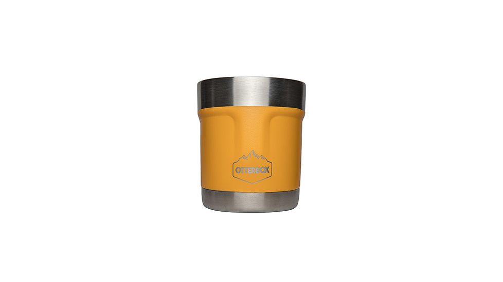 Otterbox Elevation Tumbler W/Basic Lid, 10 Oz, Silver Sunrise Yellow 77-58736