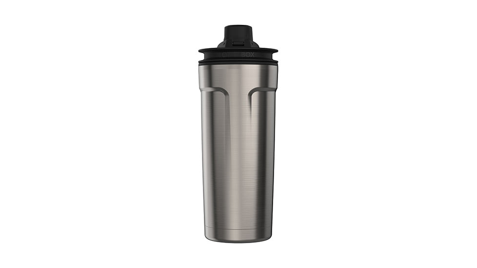 OtterBox Elevation Tumbler W/Hydra Lid, 20Oz, Black Stainless, 20oz, 77-60219