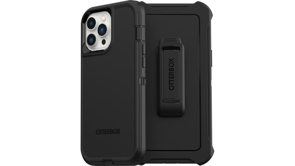 OtterBox Iphone 12/13 Pro Max Defender Case, Black, 77-83430